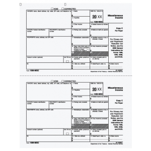 1099-MISC Payer Copy C