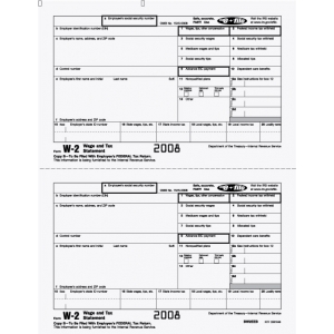 W-2 Employee Federal Copy B