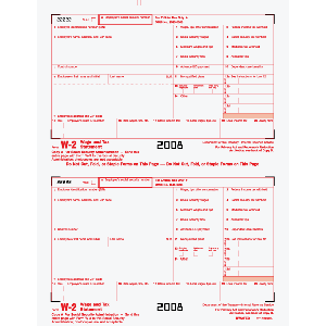 W-2 Employer Federal Copy A